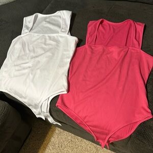 Pink or White Body suits